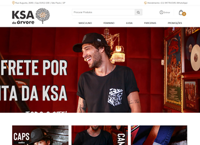 Desenvolvimento de lojas virtuais Kryzalis