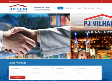 Desenvolvimento de Site Imobiliária Virtual Kryzalis