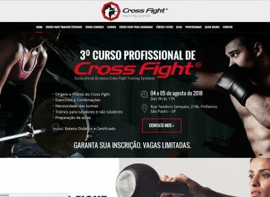 Cross Fight Sites Institucionais