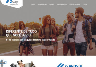 2Say Idiomas Sites Institucionais