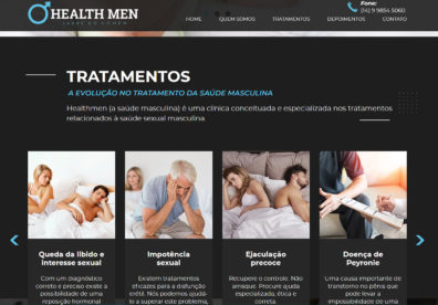 Healthmen Sites Institucionais