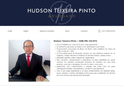 Hudson Teixeira Pinto Adv Sites Institucionais