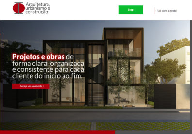 Imagens e Obras Arquitetura Landing Pages