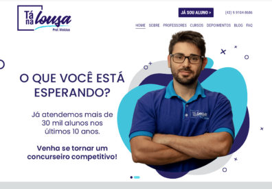 Tá na Lousa Landing Pages