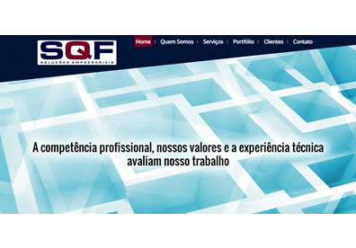 SQF Soluções Empresariais Sites Institucionais