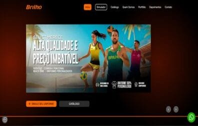 Brilho Sport Sites Institucionais